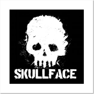 SKULLFACE Shirt Posters and Art